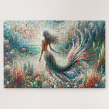 Voyage en mosaïque de sirène Ethereal