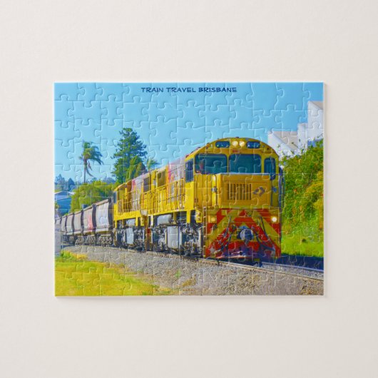 Puzzle Voyage en train à Brisbane (Horizontal)