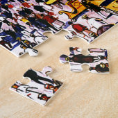 Puzzle Voyage en train de vintage Atlantic City (Côté)