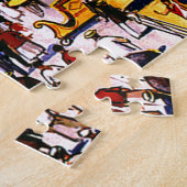 Puzzle Voyage en train de vintage Atlantic City (Côté)