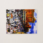 Puzzle Voyage en train de vintage Atlantic City (Horizontal)