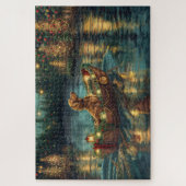 Puzzle Voyage festif de Noël de la livre afghane (Vertical)