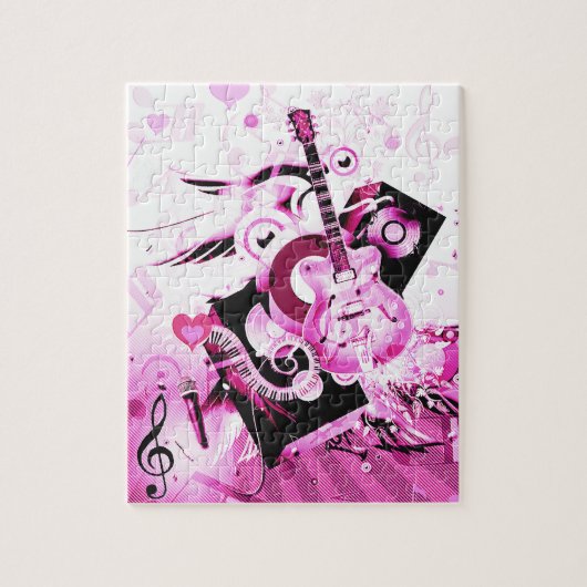 Puzzle Voyage musical, Pink_ (Vertical)