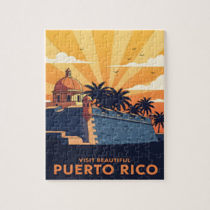 Puzzle Voyage rétro à Porto Rico