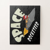 Puzzle Voyage spatial d'un rocketteur (Vertical)