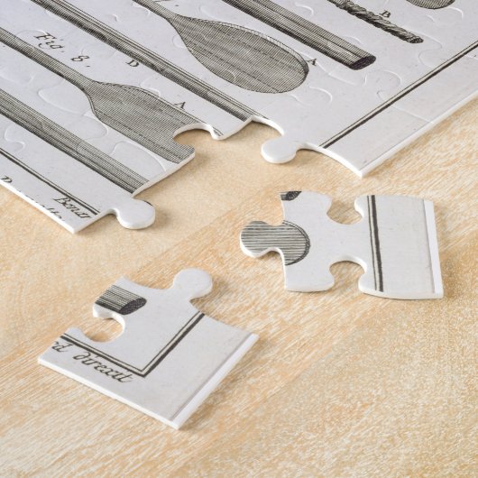 Puzzle Vrai tennis et la construction des raquettes, de (Côté)