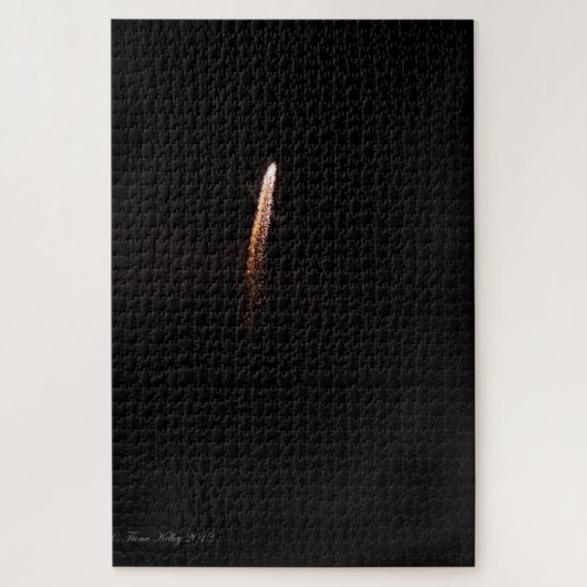 Puzzle vraiment difficile de feu d'artifice d'or (Vertical)