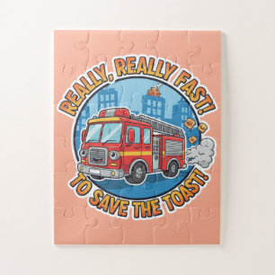 Puzzle Vraiment, Vraiment Vite ! Pour Sauver Le Pain Gril
