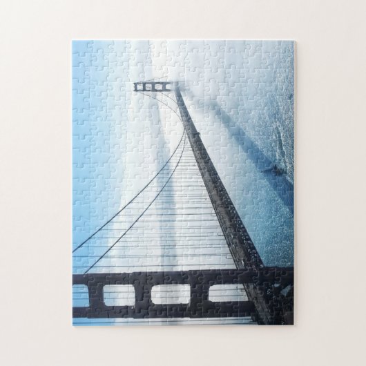 Puzzle Vue à la ligne du pont majestueux (Vertical)