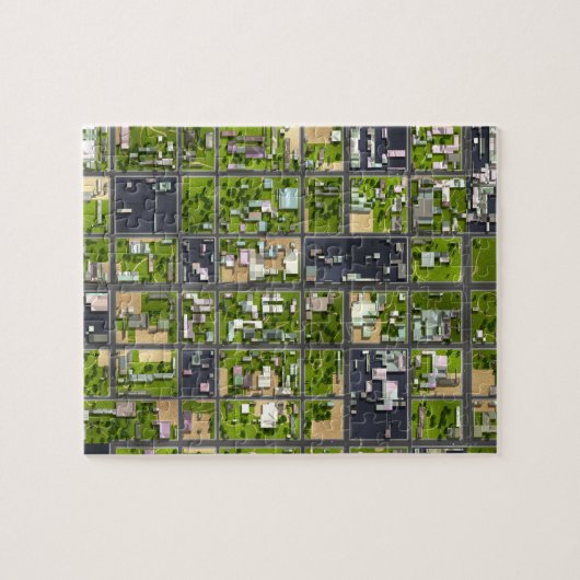 Puzzle Vue aérienne - (Horizontal)