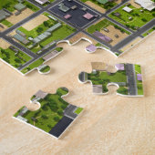 Puzzle Vue aérienne - (Côté)