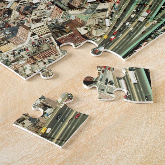 Puzzle Vue aérienne de Boston, MA (Côté)