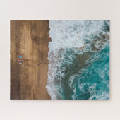 Puzzle Vue aérienne de la plage (Horizontal)