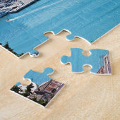Puzzle Vue aérienne de la ville divisée en front de mer,  (Côté)