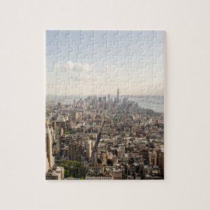 Puzzle Vue aérienne de Manhattan New York