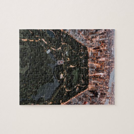 Puzzle Vue aérienne de NYC et Central Park (Horizontal)