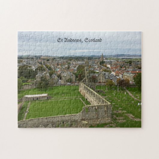Puzzle Vue aérienne de ville de Saint Andrews de tour de (Horizontal)
