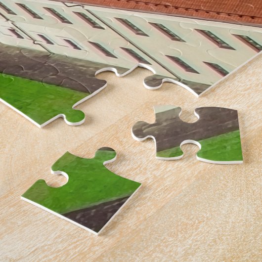 Puzzle Vue aérienne de Vilnius, Lituanie (Côté)