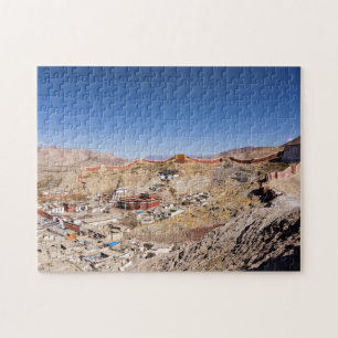 Puzzle Vue aérienne du monastère de Gyantse & Palcho - Ti