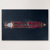 Puzzle Vue aérienne du navire pétrolier (Horizontal)