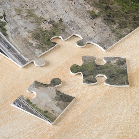 Puzzle Vue aérienne du pont Sea Cliff près de Wollongong, (Côté)