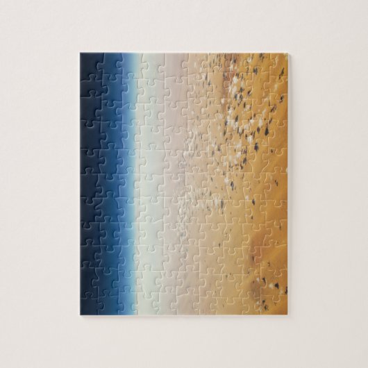 Puzzle Vue aérienne d'un désert (Vertical)