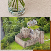 Puzzle Vue aérienne Shaw Scottish Clan's Doune Castle