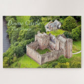 Puzzle Vue aérienne Shaw Scottish Clan's Doune Castle (Horizontal)