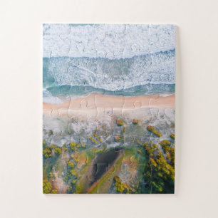 Puzzle Vue aérienne sur la plage
