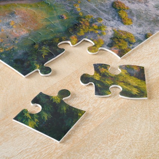 Puzzle Vue aérienne sur la plage (Côté)