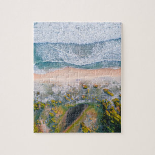 Puzzle Vue aérienne sur la plage