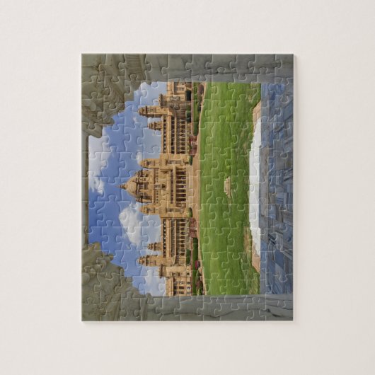 Puzzle Vue arrière de l'hôtel Umaid Bhawan Palace, Jodjpu (Vertical)