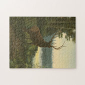 Puzzle Vue arrière du lac Elk Vue sur un lac (Horizontal)