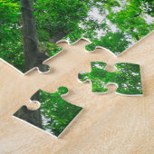 Puzzle Vue ascendante d'arbres (Côté)