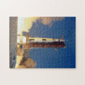 Puzzle Vue au sol de l'engin spatial de mission lunaire (Horizontal)