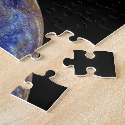 Puzzle Vue colorée de Mercure (Côté)