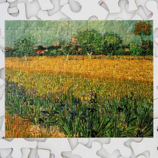 Puzzle Vue d'Arles avec Irises par Vincent van Gogh