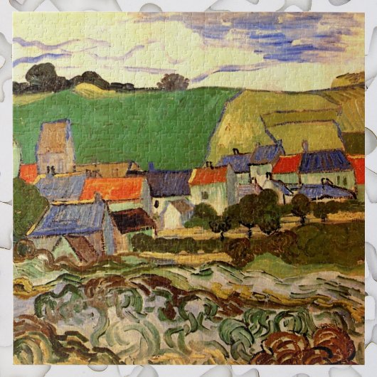 Puzzle Vue d'Auvers par Vincent van Gogh