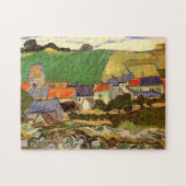 Puzzle Vue d'Auvers Vincent van Gogh. (Horizontal)