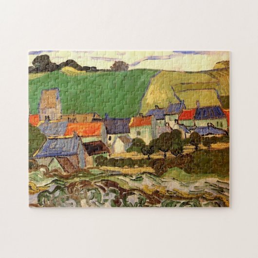 Puzzle Vue d'Auvers Vincent van Gogh. (Horizontal)