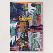 Puzzle Vue de Bâle et du Rhin | Kirchner | (Vertical)