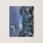 Puzzle Vue de Barcelone sur la ville de nuit par Walter G (Vertical)