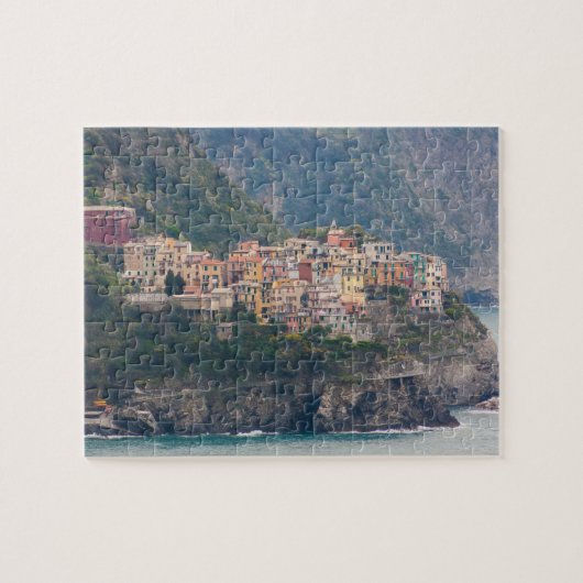 Puzzle Vue de Corniglia, Cinque Terre, Italie (Horizontal)