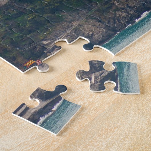 Puzzle Vue de Corniglia, Cinque Terre, Italie (Côté)