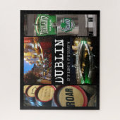 Puzzle Vue de Dublin 2, avec coordonnées GPS (Vertical)