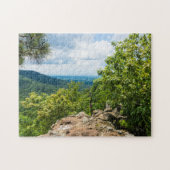 Puzzle Vue de falaise de réserve forestière d'Ozark (Horizontal)