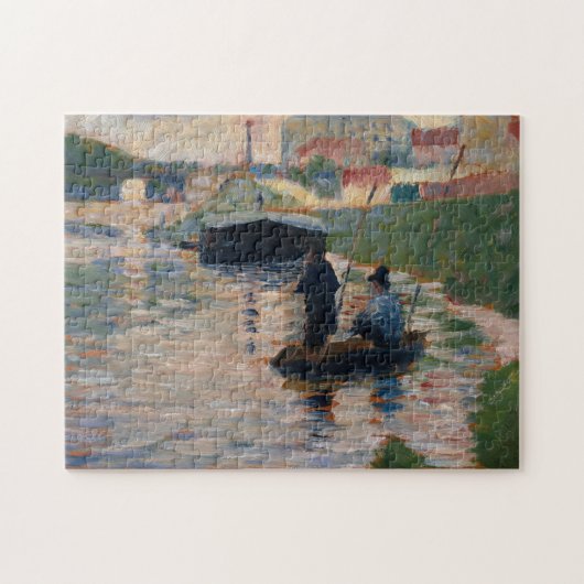 Puzzle Vue de Georges Pierre Seurat | de la Seine (Horizontal)