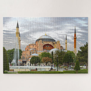 Puzzle Vue de Hagia Sophia. (Musée de Hagia Sophia).