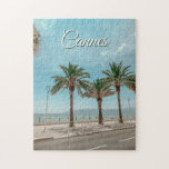 Puzzle Vue de la Côte d'Azur à Cannes France<br><div class="desc">Vue de la Côte d'Azur à Cannes Puzzle France</div>