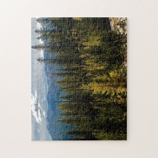 Puzzle Vue de la montagne d'automne (Vertical)